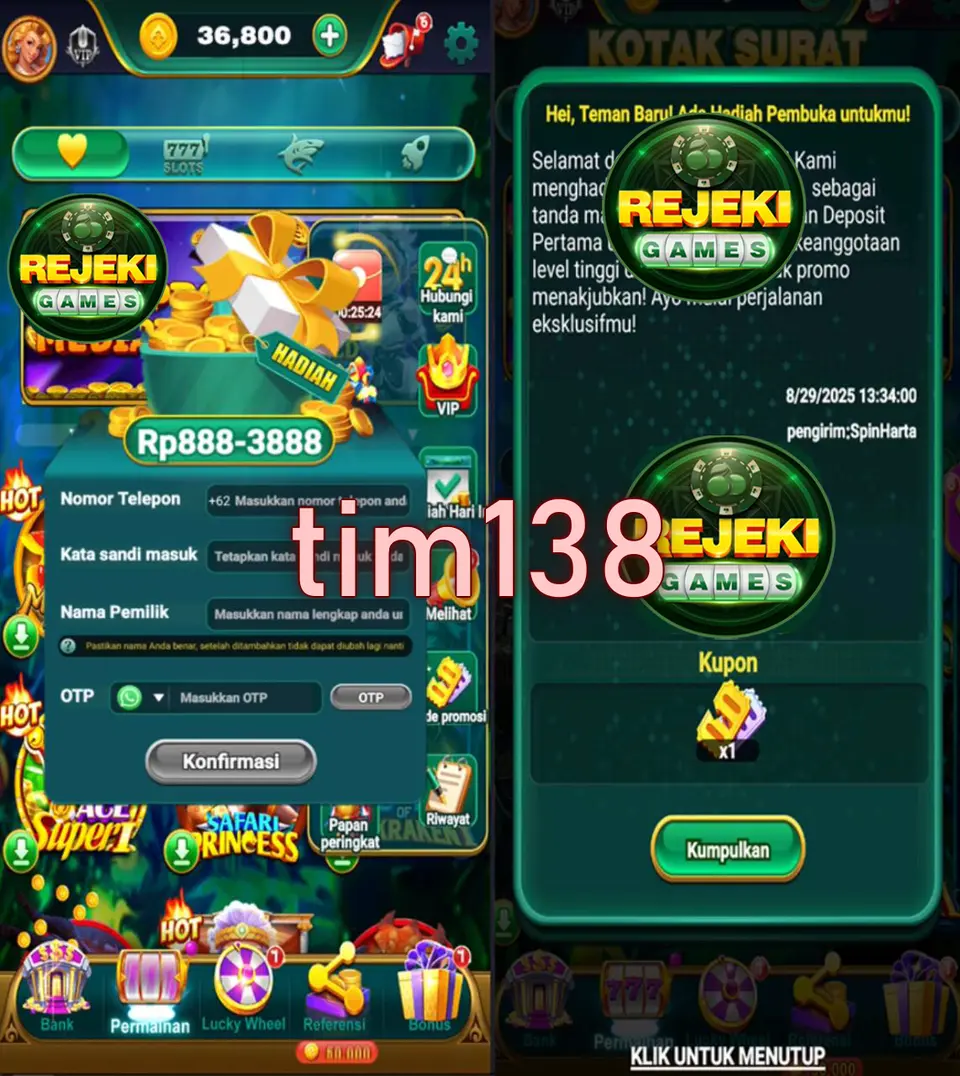 tim138 Tangkapan Layar Resmi APK